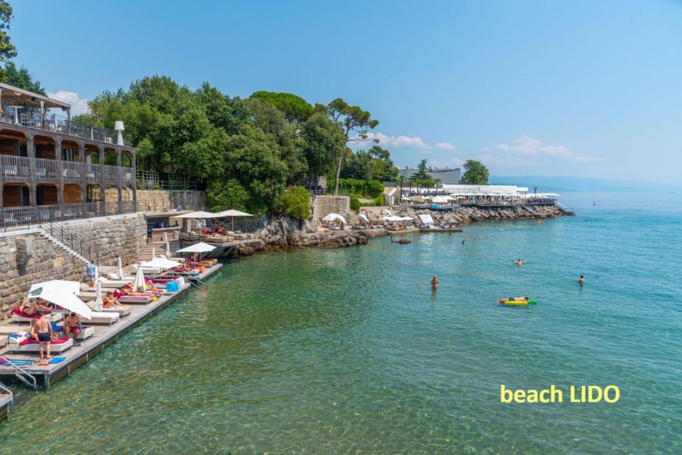 Milena Apartment Opatija 沃洛斯科 外观 照片