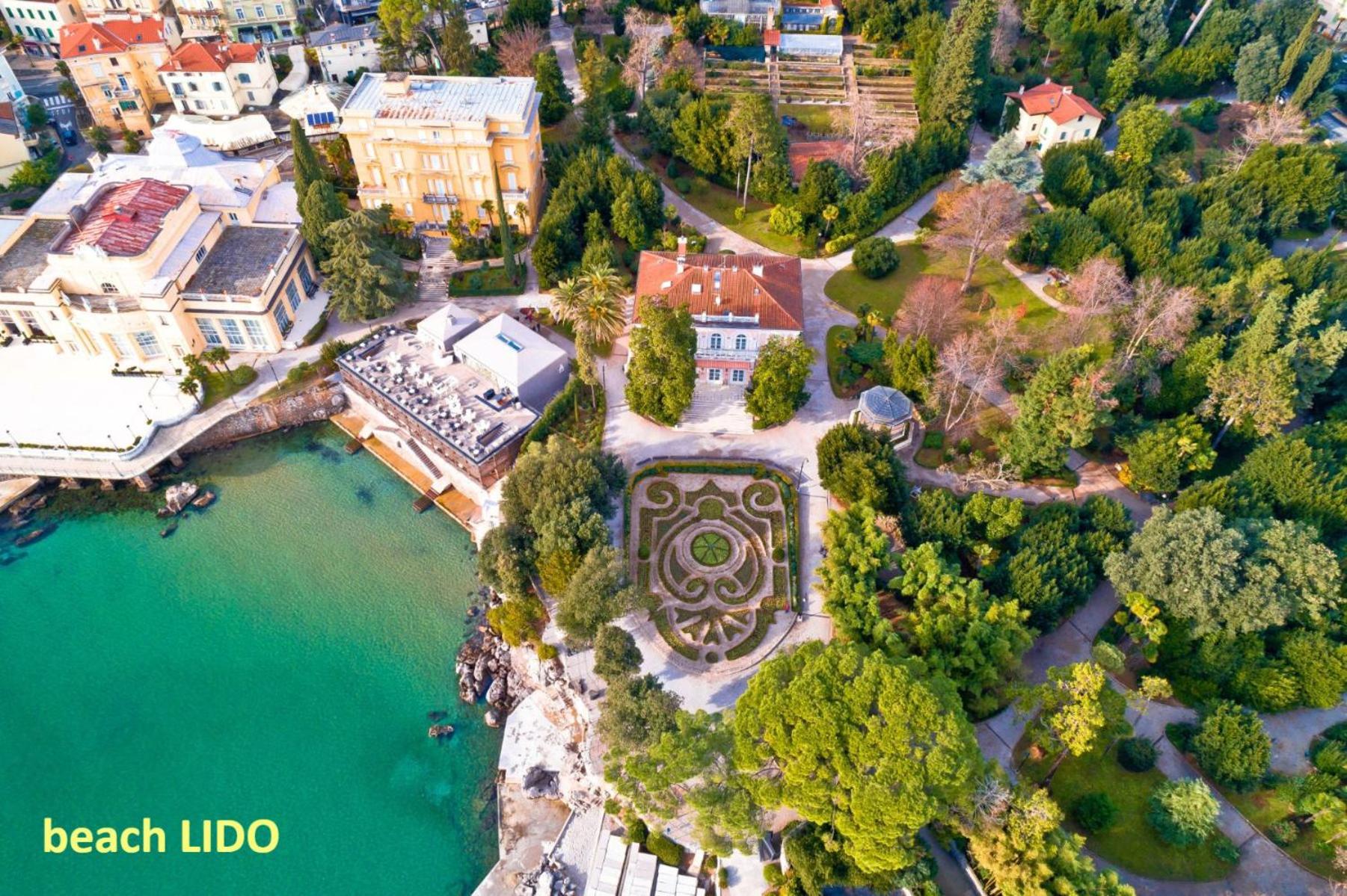 Milena Apartment Opatija 沃洛斯科 外观 照片